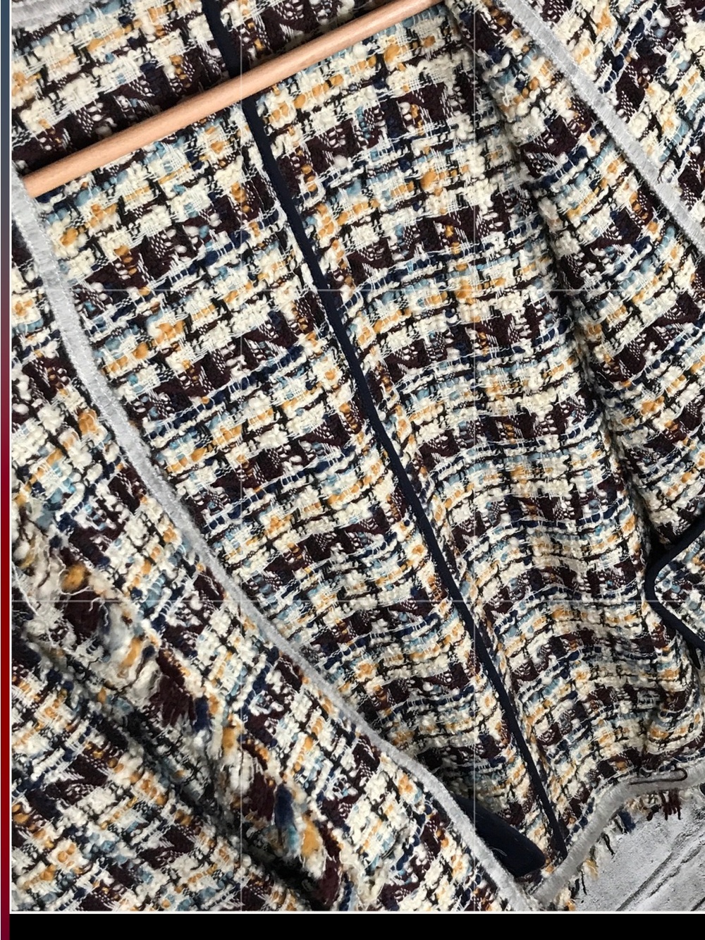 Isabel Marant Virgin Wool Tweed Pattern Jacket - Picture 6 of 10